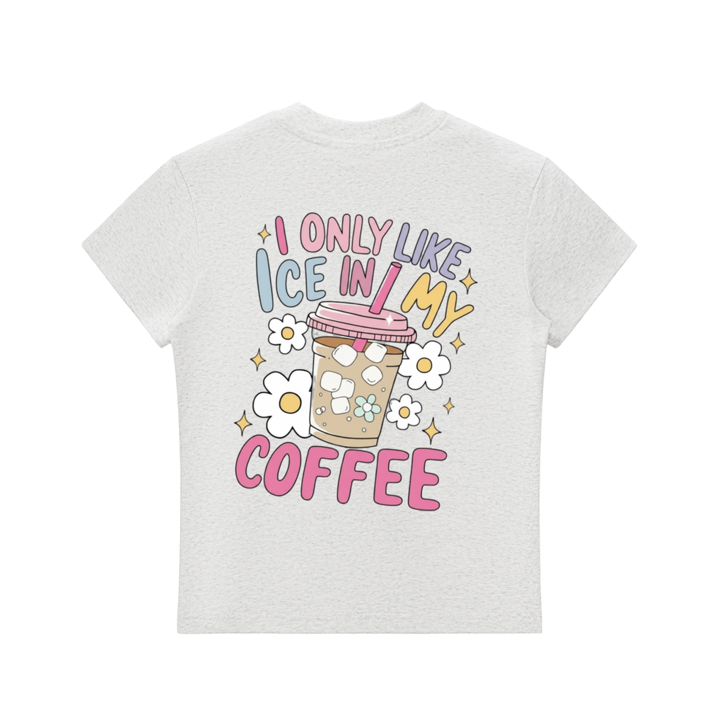 Ice Coffee Crewneck Tee
