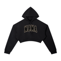 Cheetah Print MAMA Cropped Hoodie
