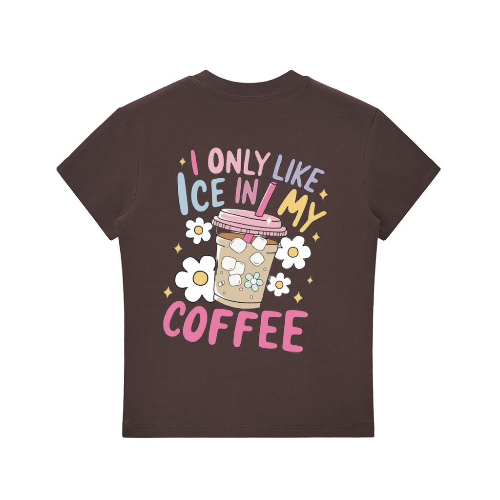 Ice Coffee Crewneck Tee