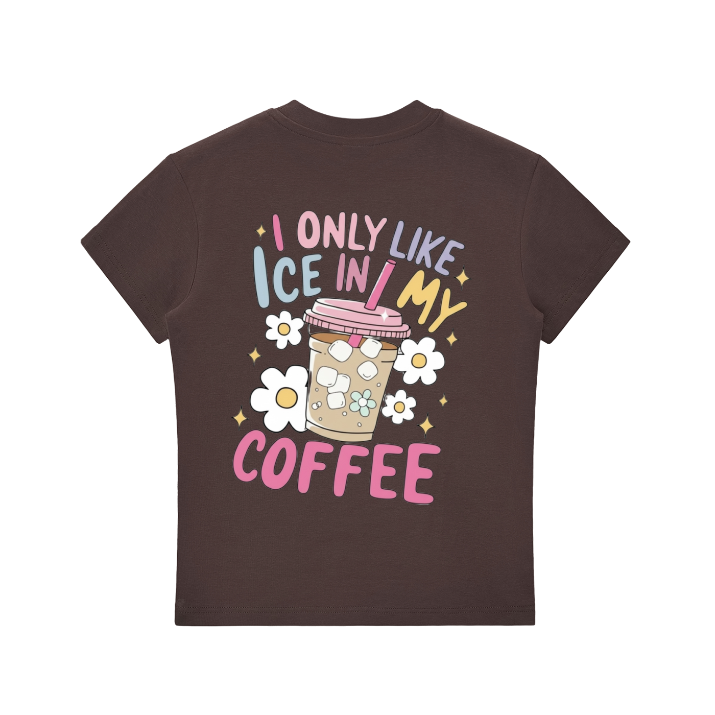 Ice Coffee Crewneck Tee
