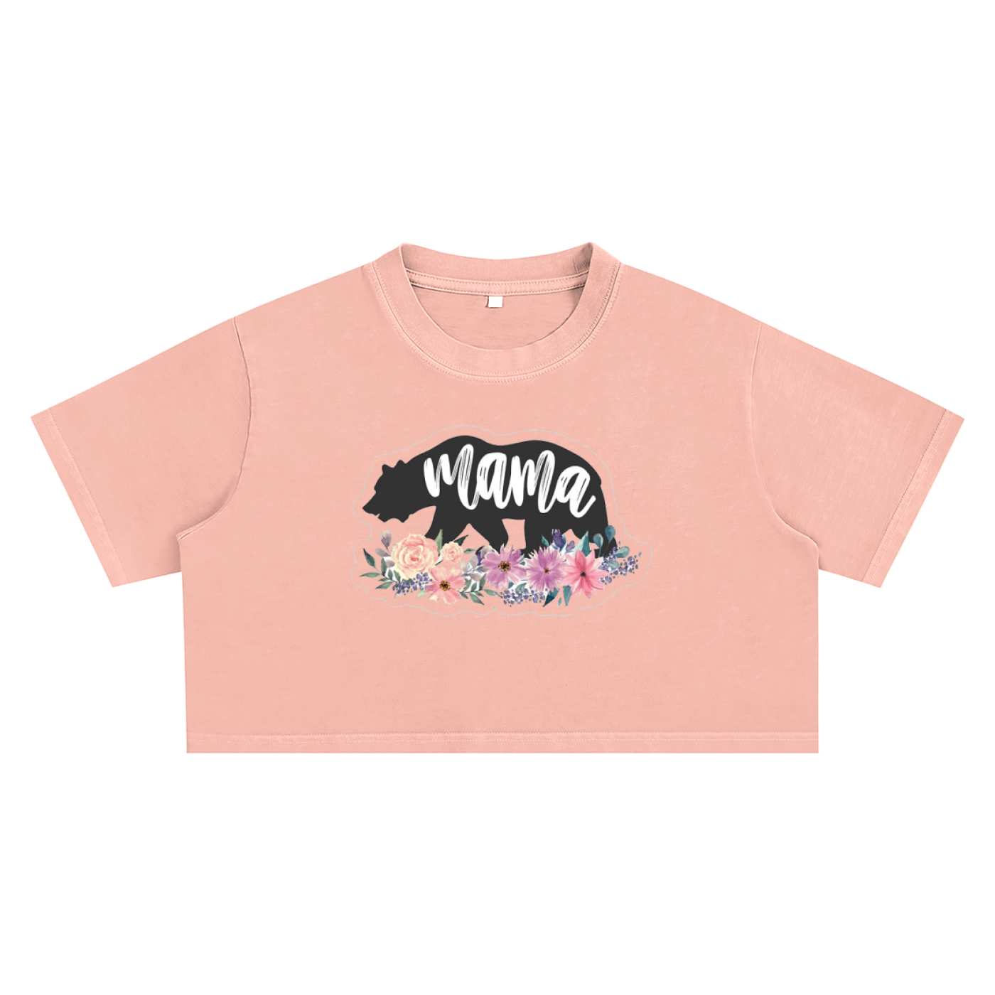 Crop "Mama" Short Sleeve