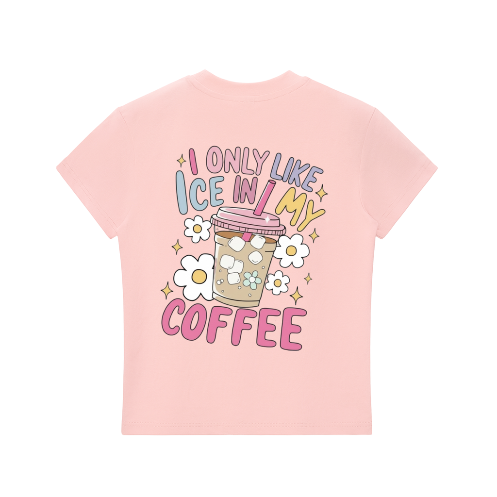 Ice Coffee Crewneck Tee