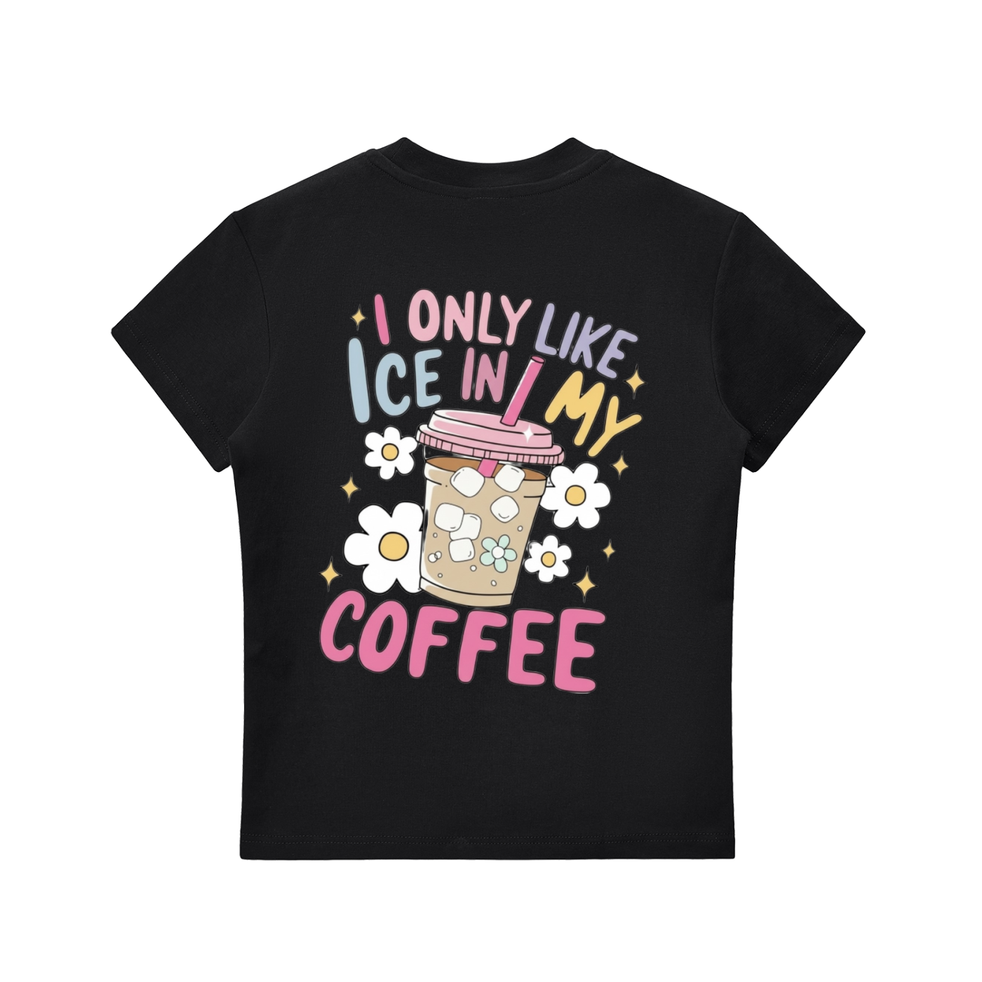 Ice Coffee Crewneck Tee