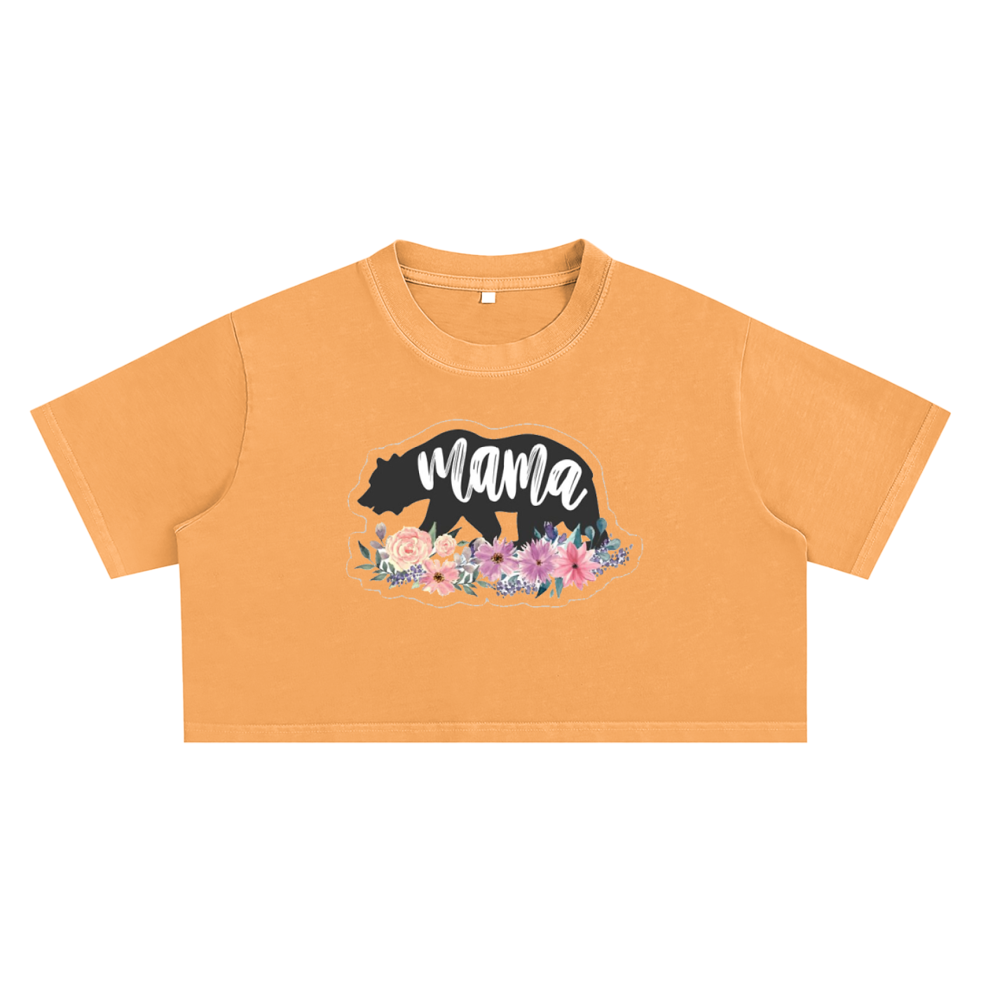 Crop "Mama" Short Sleeve