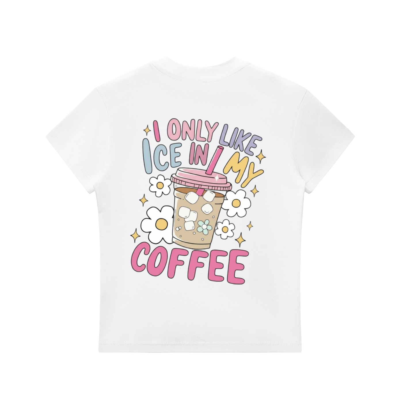 Ice Coffee Crewneck Tee