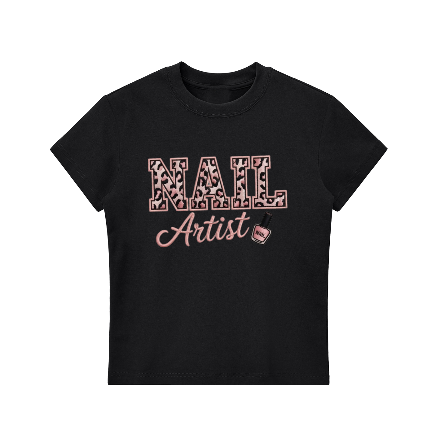 Nail Artist Crewneck Tee